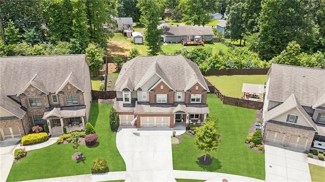 4972 Park Vale Dr, Sugar Hill, GA 30518 - aerial perspective of suburban area