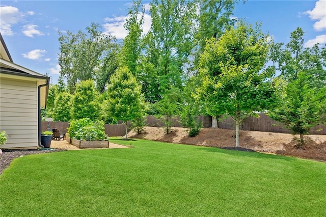 4972 Park Vale Dr, Sugar Hill, GA 30518 - fenced backyard featuring a garden