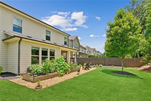 4972 Park Vale Dr, Sugar Hill, GA 30518 - view of yard with a vegetable garden