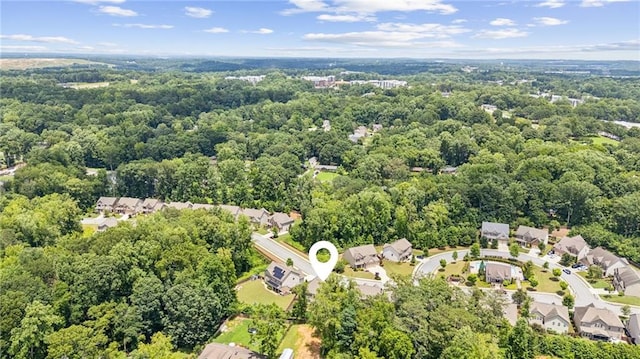 4972 Park Vale Dr, Sugar Hill, GA 30518 - bird's eye view of a heavily wooded area