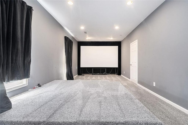 6411 Compass Dr, Flowery Branch, GA 30542 - cinema room featuring recessed lighting and carpet floors