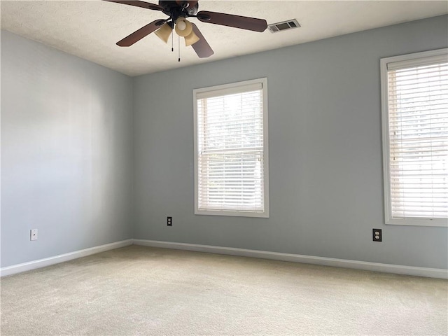 795 Abbotts Mill Ct Unit 73, Johns Creek, GA 30097 - unfurnished room with carpet flooring, ceiling fan, and healthy amount of natural light