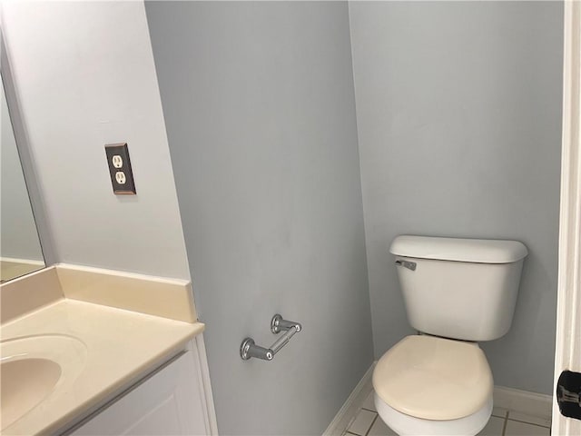795 Abbotts Mill Ct Unit 73, Johns Creek, GA 30097 - bathroom featuring vanity and tile patterned flooring