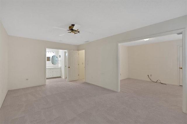 4181 Singing Post Ln NE, Roswell, GA 30075 - unfurnished room featuring light colored carpet and a ceiling fan