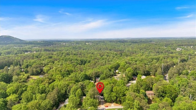 4181 Singing Post Ln NE, Roswell, GA 30075 - aerial overview of property's location with a forest