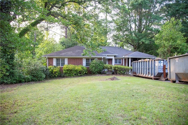 1398 Christmas Ln NE, Atlanta, GA 30329 - single story home featuring a front yard and brick siding