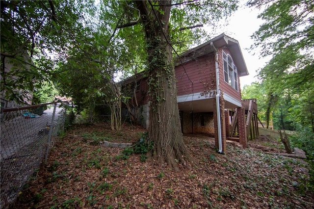 1398 Christmas Ln NE, Atlanta, GA 30329 - view of home's exterior with stairs