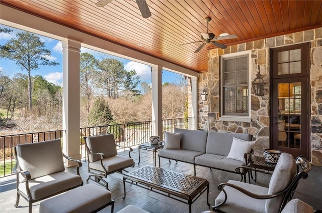 sunroom featuring plenty of natural light