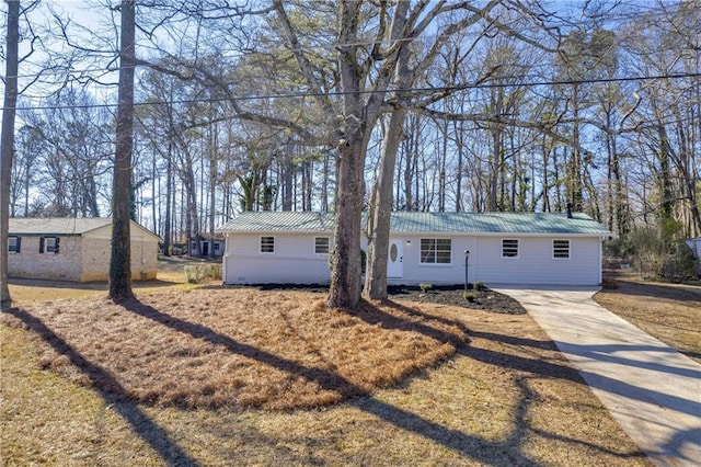 view of ranch-style house