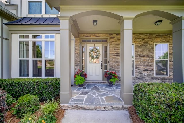 view of property entrance