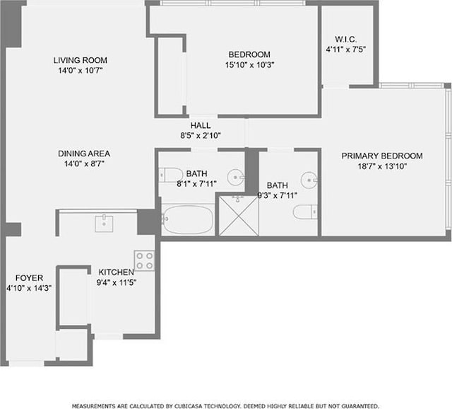 3338 Peachtree Rd NE Unit 1507, Atlanta, GA 30326 - view of room layout