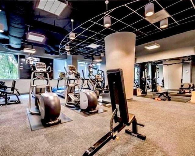 3338 Peachtree Rd NE Unit 1507, Atlanta, GA 30326 - view of gym