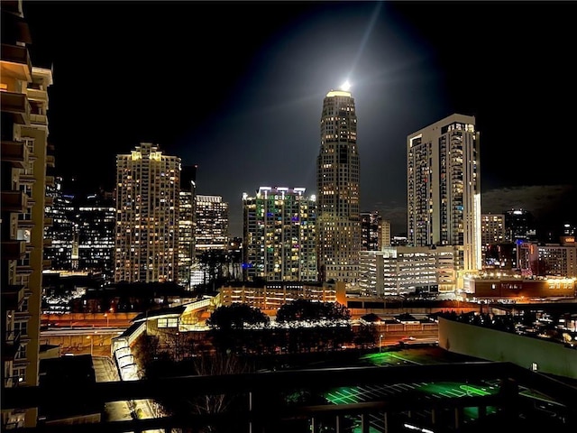 3338 Peachtree Rd NE Unit 1507, Atlanta, GA 30326 - city view with a view of city lights