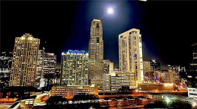 3338 Peachtree Rd NE Unit 1507, Atlanta, GA 30326 - city view featuring a view of city lights