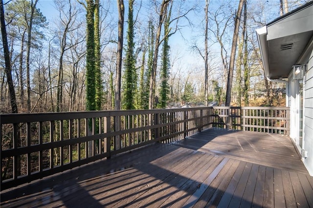 view of deck