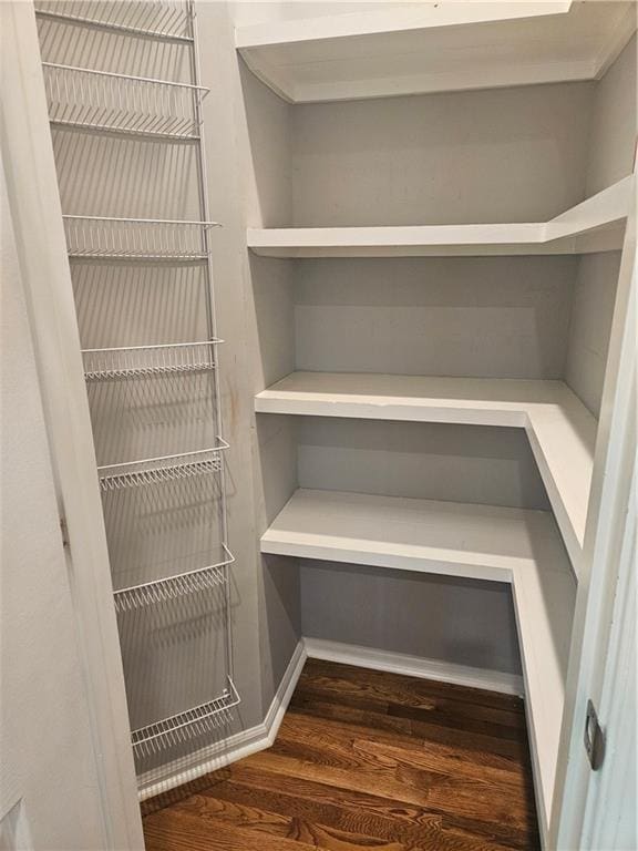 view of pantry