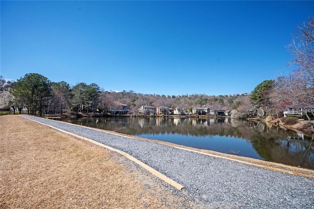 property view of water