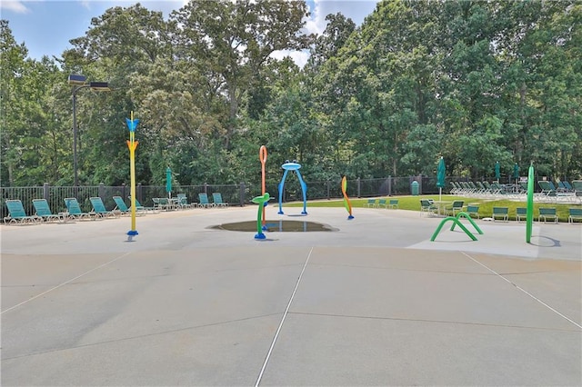 view of jungle gym