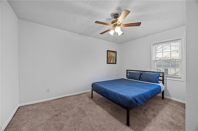 2858 Spring Villa Ln SE, Smyrna, GA 30080 - carpeted bedroom featuring baseboards and ceiling fan