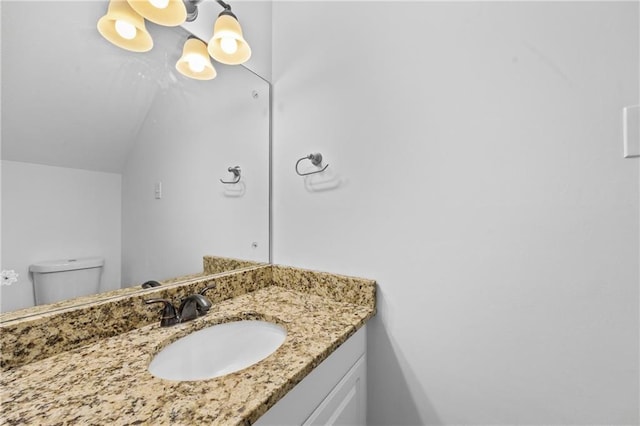 2858 Spring Villa Ln SE, Smyrna, GA 30080 - half bathroom with toilet and vanity