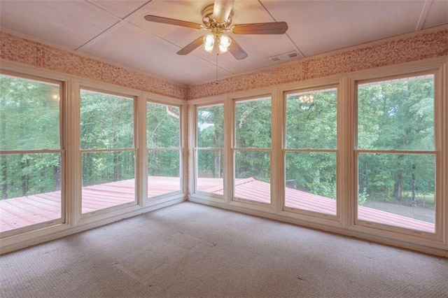516 Turner Rd, Concord, GA 30206 - unfurnished sunroom featuring carpet floors