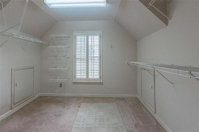 516 Turner Rd, Concord, GA 30206 - spacious closet featuring light carpet and lofted ceiling