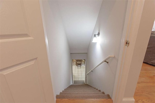 516 Turner Rd, Concord, GA 30206 - stairway featuring wood finished floors