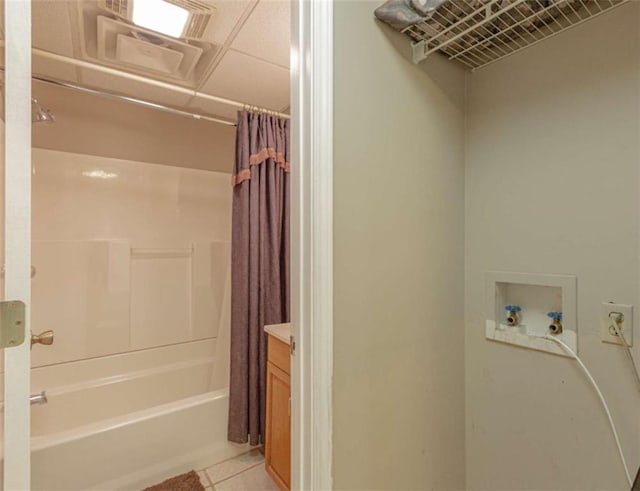 516 Turner Rd, Concord, GA 30206 - laundry area featuring hookup for a washing machine and light tile patterned floors