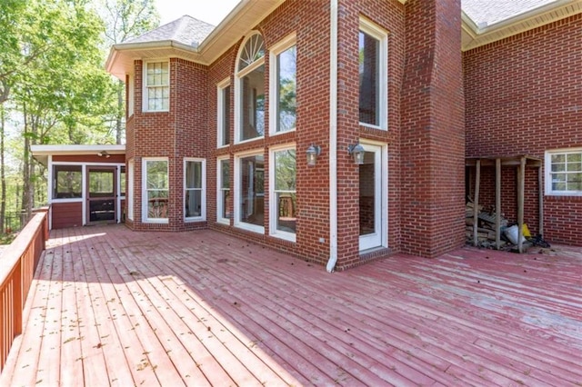 516 Turner Rd, Concord, GA 30206 - deck with a sunroom
