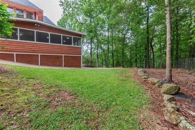 516 Turner Rd, Concord, GA 30206 - view of yard featuring a sunroom