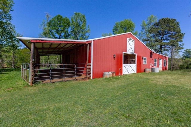 516 Turner Rd, Concord, GA 30206 - view of outbuilding featuring central AC unit
