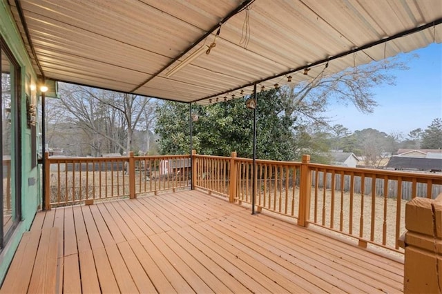 view of deck