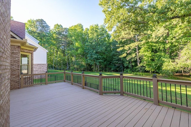9145 Greenway Ct, Gainesville, GA 30506 - deck with a yard