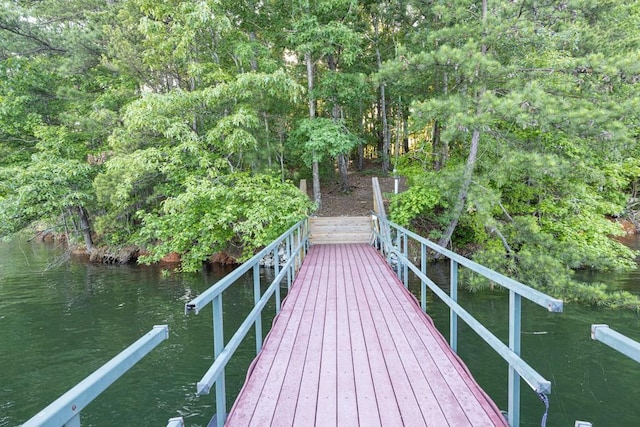 9145 Greenway Ct, Gainesville, GA 30506 - dock featuring a water view