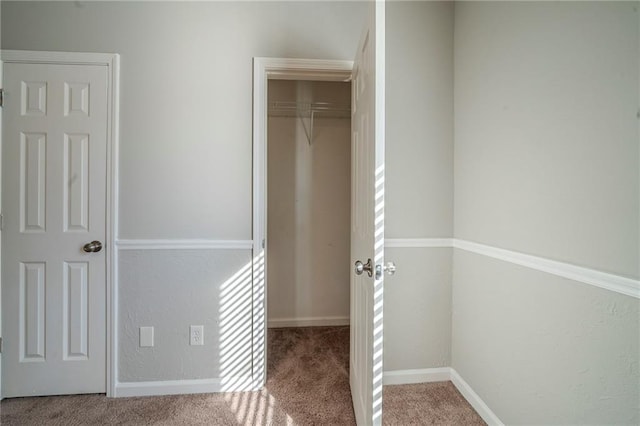 view of closet