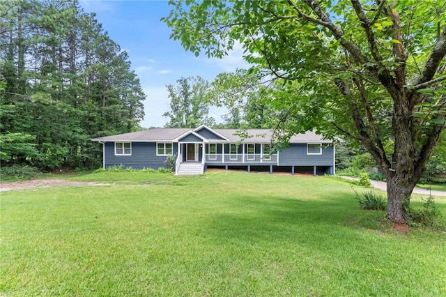 185 Lee Path, Acworth, GA 30102 - view of front of property featuring a front yard