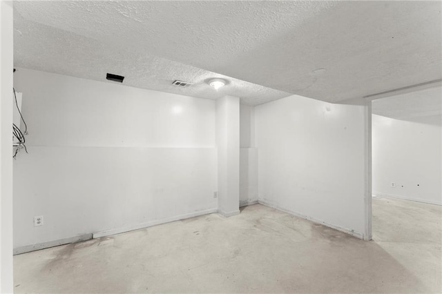185 Lee Path, Acworth, GA 30102 - basement featuring a textured ceiling