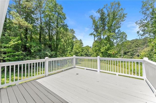 185 Lee Path, Acworth, GA 30102 - view of wooden deck