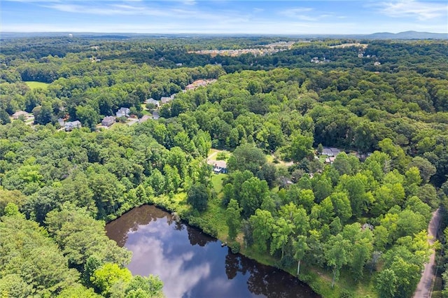185 Lee Path, Acworth, GA 30102 - aerial view of a nearby body of water and a heavily wooded area