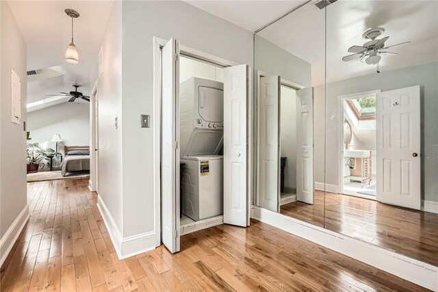 1078 Piedmont Ave NE Unit 206, Atlanta, GA 30309 - detailed view of ceiling fan and wood finished floors