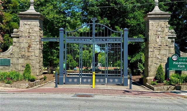 1078 Piedmont Ave NE Unit 206, Atlanta, GA 30309 - view of gate