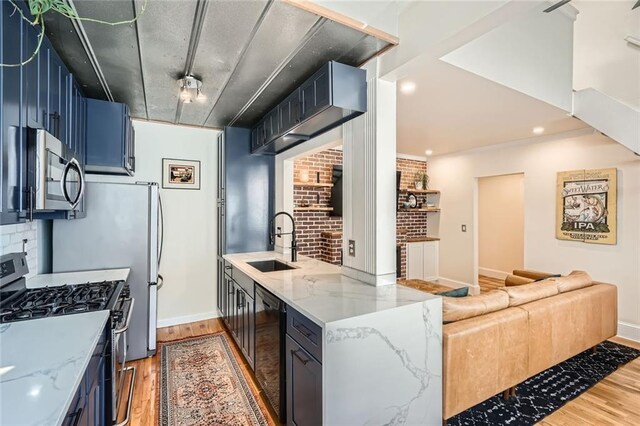 1078 Piedmont Ave NE Unit 206, Atlanta, GA 30309 - living room featuring baseboards