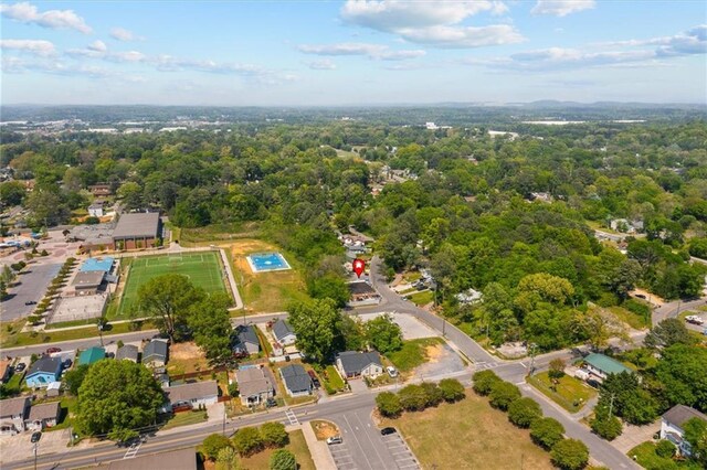 843 Mcafee St, Dalton, GA 30721 - bird's eye view