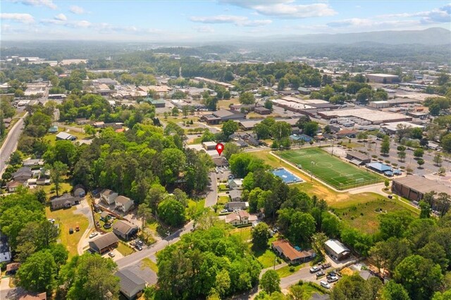 843 Mcafee St, Dalton, GA 30721 - bird's eye view with a residential view