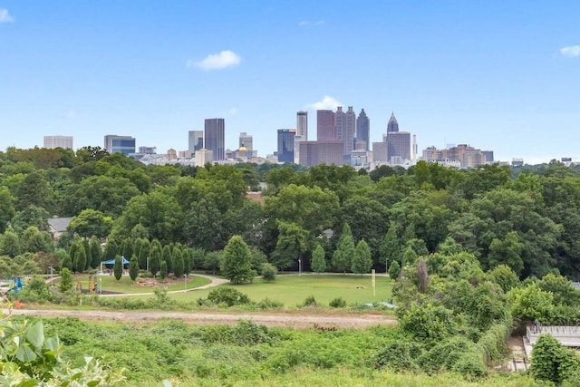 1195 Milton Ter SE Unit 1407, Atlanta, GA 30315 - skyline view featuring a tree filled landscape