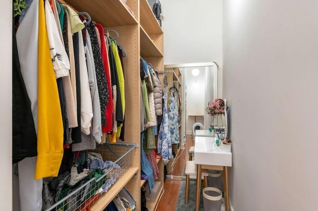 1195 Milton Ter SE Unit 1407, Atlanta, GA 30315 - spacious closet featuring wood finished floors