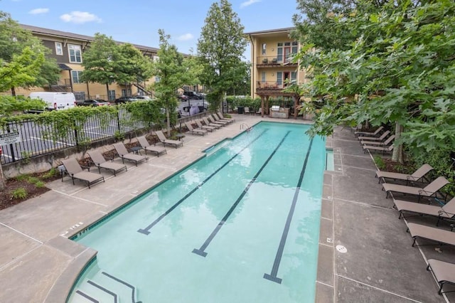 1195 Milton Ter SE Unit 1407, Atlanta, GA 30315 - community pool featuring a patio area