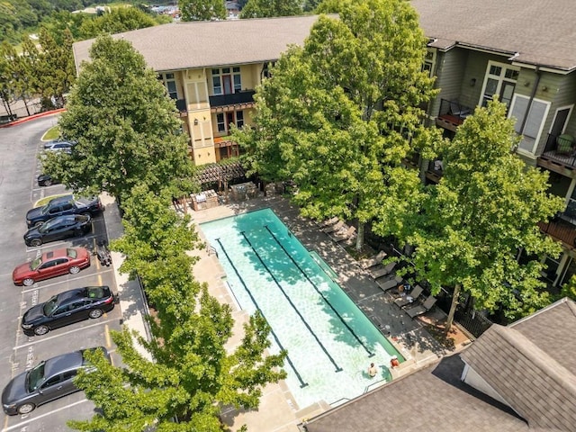 1195 Milton Ter SE Unit 1407, Atlanta, GA 30315 - aerial view of a pool