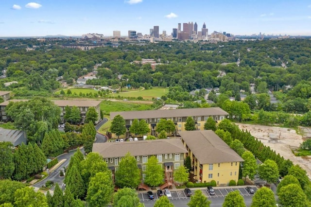 1195 Milton Ter SE Unit 1407, Atlanta, GA 30315 - bird's eye view of a tree filled landscape