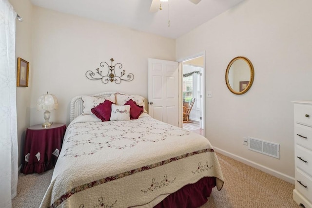 119 Holiday Rd, Unit Buford, GA 30518 - bedroom with carpet floors and ceiling fan